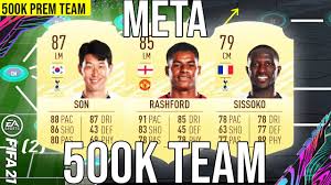 Players around the world have become used to this latest iteration of the sporting. Best Meta 500k Premier League Team Squad Builder To Get More Wins Fifa 21 Ultimate Team Youtube