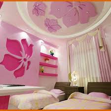 Pink Flower Room Children Room Girl Ceiling Design Bedroom Kids Room Design