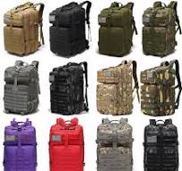 Sturdyarmor tas punggung taktis luar ruangan ransel taktis Mole Trekking  Gym besar tahan air 900D untuk mendaki