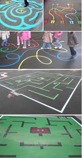 15 Juegos Originales Para Jugar Con Tizas En La Calle Ideas Verdes Juegos De Recreo Juegos Para Pintar Juegos Para Preescolar