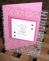 How to adhere vellum invisibly. 211 09 By Stempelzeit By Stempelzeit Cards And Paper Crafts At Splitcoaststampers Karte Hochzeit Kartenideen Karten Gestalten