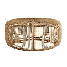 The round cyrano coffee table is inlaid with pie wedges of recycled reclaimed elm wood in different shades of natural brown. Amina Round Coffee Table Rattan Coffee Table Coffee Table Round Coffee Table