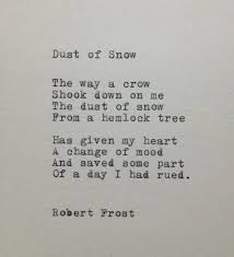 Robert Frost Snow Poem Typed On Typewriter Etsy Snow Poems Poem Types Robert Frost