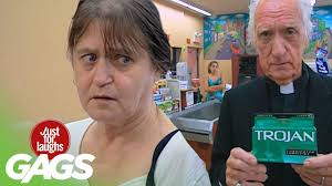 Priest Tries Getting Strangers To Buy Condoms Prank