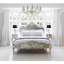 Sylvia Serenity Silver French Bed French Style Bedroom Furniture French Furniture Bedroom French Bedroom