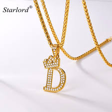 Check spelling or type a new query. Crown Huruf D Kalung Awal Kalung 26 Alphabet Perhiasan Hadiah Pribadi Cubic Zirconia Huruf Pesona Untuk Wanita Pria P3446k Liontin Kalung Aliexpress