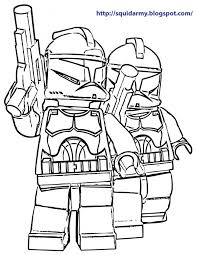 Un coloriage star wars va faire durer le plaisir que les enfants ont pu avoir en découvrant les films de la saga. Coloriage Lego Film Star Wars Dessin Gratuit A Imprimer