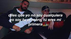 ¿quién tú eres? es una canción donde bad bunny cuestiona la capacidad de sus contrincantes para compararse con él. Bad Bunny Feat Drake Mia Letra Lyrics Youtube