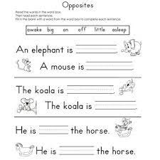 Esl Fill In The Blank Worksheets Reading 1st Grade First Jaimie Bleck