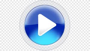 Logo du film du lecteur vidéo YouTube, youtube, télévision, bleu électrique  png | PNGEgg