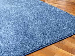 Teppich wölkchen kurzflor teppich i flauschige flachflor teppiche fürs wohnzimmer, esszimmer, schlafzimmer oder kinderzimmer i einfarbig. Hochflor Velours Teppich Triumph Blau