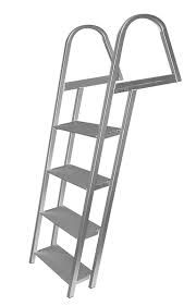4 step aluminum dock ladder. Ash 4 Step Aluminum Dock Ladder Boat Ladder Central