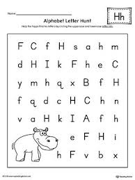 Alphabet Letter Hunt Letter H Worksheet Kindergarten Alphabet Letters Letter H Worksheets Preschool Letters