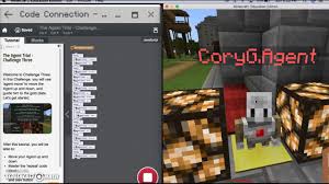 From there, an adorable robot avatar dubbed the agent appears and acts on . Minecraft Education Edition Code Connection Agent Trial 3 Youtube