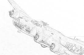 B 17 ww2 plane coloring pages. World War Ii In Pictures Coloring Pages World War Ii Bombers