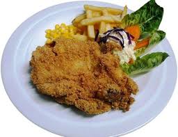 Hidangkan grill chicken bersama mashed potato, fried fries,coleslow,tuangkan sos black pepper ke atas ayam. Bread Crumb Chicken Chop Come With Black Pepper Sos Or Mushroom Picture Of Palm Tree Cofee House Western Food And Malaysian Delight Kuantan Tripadvisor