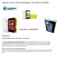 Nokia lumia 520 price in india (2021): Calameo Nokia Lumia 520 Unlocked 3g Phone White