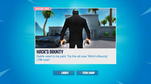 I play as john wick in fortnite подробнее. New John Wick Backbling Emote And More In Fortnite Fortnite Wick S Bounty Ltm Youtube