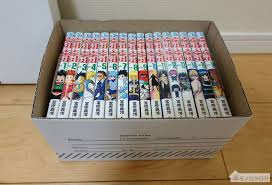 ダイソーの紙製収納ボックス コミックサイズの画像 グッズ 収納 漫画収納 100均