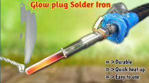 Glow Plug Soldering Iron 1000 C Youtube Soldering Iron Soldering Diy Electrical