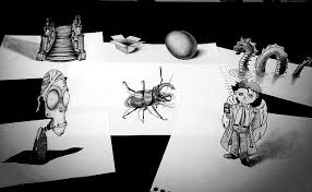 3d pen anime creation happy fairy tail. Amazing 3d Anamorphic Illusions On Paper