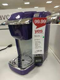 The k200 brewing system will indicate time to replace the water filter after every 1,000 ounces or two months. Purple Keurig Or Red Either Are Awesome Keurig Mini Keurig Drip Coffee Maker