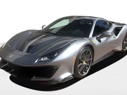 Scuderia ferrari shields on fender, brake calipers in giallo modena, special colour, 20inch matt grigio corsa painted forged wheels, sport exhaust pipes, floor mats w/ embroidered logo, carbon fiber driving zone + leds, dashboard inserts in carbon fiber, carbon fiber tunnel b. 2019 Ferrari 488 Pista D2r Auto