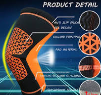 Buy 3nh Pink, M : Elastic Sports Leg Knee Support Brace Wrap ...