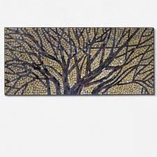 Soviet wall decor made of copper, chasing, panels, painting, boy with a broom, v. Copper Grove Crushed Glass Tree Branches Mosaic Wall Art Overstock 28503335
