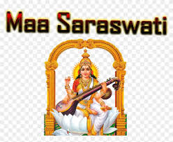 The image is png format with a clean transparent background. Saraswati Puja 2019 Png Pic Saraswati Image Hd Png Clipart 821945 Pikpng