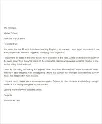 A letter of complaint imprints your situation in a better way and in a legal manner. Complaint Letter Template For School Sample Examples Complaint Letter