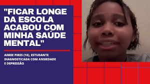 "Ficar longe da escola acabou com a minha saúde mental"