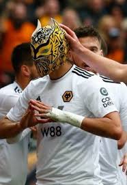 Raul jimenez of mexico poses for a portrait during the official fifa world cup 2018 portrait session at the team hotel on june 12, 2018 in moscow, russia. Wolves Star Raul Jimenez Reveals Real Reason He Didn T Troll Watford With Mask Celebration Daily Star