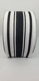 Black And White Striped Ribbon Uk 2 5 Black White Stripe Ribbon Sku Rg0191327 Black White Stripes Black And White White Stripe