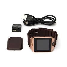 How to connect bt notifier to smartwatch. Bluetooth Smart Watch With Camera Aosmart Dz09 Smartwatch For Android Smartphones Gold