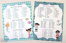 Treasure hunt, detective mystery and escape room to print for kids from 4 to 12 years old. Mermaid Party Games Mermaid And Pirate Names And Treasure Hunt Cutesy Crafts