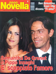 Paparazzata al mare da novella 2000, la bruna samantha de grenet (mamma del piccolo brando) appare in gran forma. The Inzaghi Brothers In The Ball Of Love
