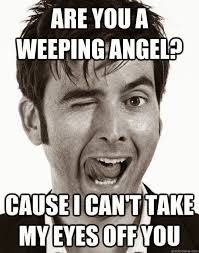 Weeping Angel Doctor Who Meme Are You A Weeping Angel Fandoms Grappig Boeken