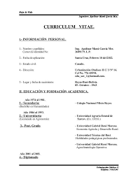 Es fácil de leer pues hace un gran uso del espacio en blanco. Modelo De Curriculum Vitae Bolivia Modelo De Curriculum Vitae Modelos De Curriculum Vitae Curriculum Vitae Ejemplos De Curriculum Vitae