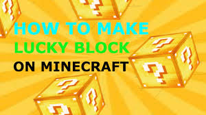 Originally created in 2015, the lucky block is a mod for minecraft which has since gained over 5 million users. How To Make Lucky Block In Minecraft On Xbox One Xbox 360 Ps3 Ps4 Youtube