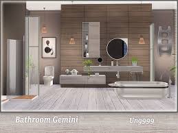This Modern Bathroom Set Contains The Following 11 New Meshes Found In Tsr Category Sims 4 Bathroom Sets Bathroom Sets Modern Bathroom Sims House