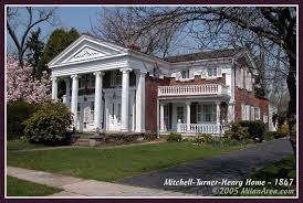 This Is The House Across The Street From My Grandparents Milan Ohio Mitchellturner Henry Home 1847 Colonial House Victorian Homes Greek Revival