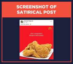 While i was trying to get him a bite, i found it super hard to even slice. Satire Mcdonald S Releases Advertisement Vs Jollibee After Fried Towel Incident