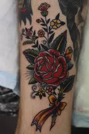 12 35 Am Emelyjette Traditional Tattoo Flowers Traditional Rose Tattoos Traditional Tattoo