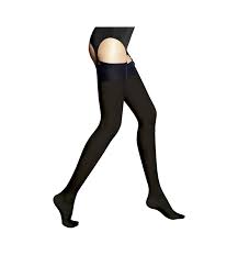 Bas tendance noir opaque en lycra 3 d noir et mat. Leila Veneziana Bas Opaque Pour Porte Jarretelles Pas Cher