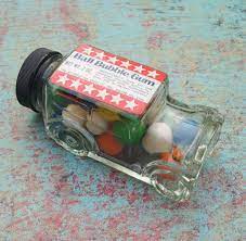 Vintage Ball Bubble Gum Antique Car Glass Candy Container Etsy Glass Candy Candy Containers Vintage Candy