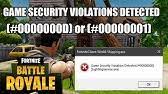 To update ps3 through a cddvd youre gonna need a cddvd disc cddvd burner and a software for burning stuffex. How To Fix Fortnite Game Security Violation Detected 0000001 0000006 0000000d 00000007 Youtube