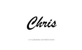 For instance, you can connect across and lion designs. Chris Name Tattoo Designs