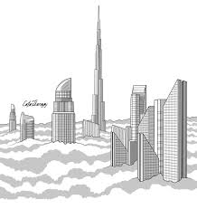 Free, printable coloring pages for adults that are not only fun but extremely relaxing. The Sneak Peek For The Next Gift Of The Day Tomorrow Do You Like This One Skyscrapers Rising Above Clouds Don T Forget To Check It Out Tom