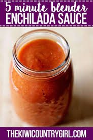 5 Minute Blender Enchilada Sauce Recipe Enchilada Sauce Enchilada Sauce Easy Enchiladas